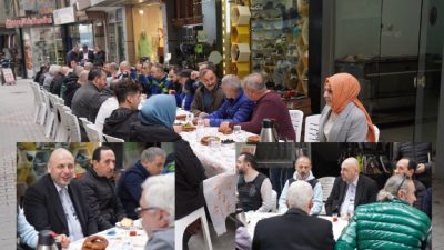 Orhangazi Belediye Başkanı Bekir Aydın, şehrin kalbi olarak bilinen Örnek