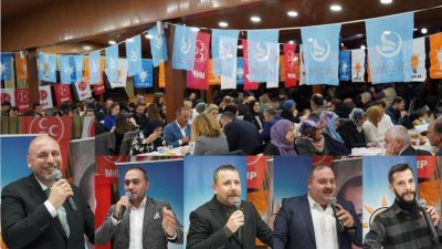 Pazar günü yapılacak olan yerel seçimde ortak adayları Bekir Aydın