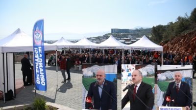 Bursa'nın Orhangazi ilçesinde gençlik ve spor bakanlığı tarafından yapımı tamamlanan
