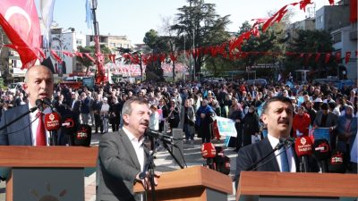 31 Mart yerel seçimlerine 2 gün kala  Bursa’nın Orhangazi ilçesinde