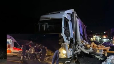 Gebze - Orhangazi - İzmir otoyolu Karsak mevkiinde meydana gelen