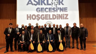 Orhangazi Erzurumlular kültür ve dayanışma derneği tarafından düzenlenen 'Aşıklar gecesi'