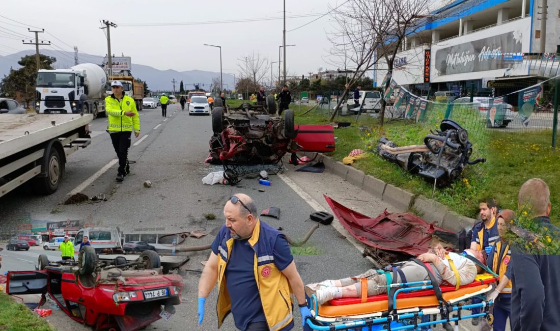 Bursa'nın Orhangazi ilçesinde meydana