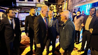 İYİ Parti Belediye Başkan Adayı İsmail Kaya, seçim çalışmaları kapsamında