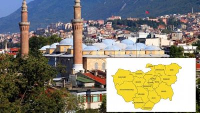 Türkiye'nin 4. büyük şehri olan Bursa Marmara Bölgesi'nde yer almaktadır.