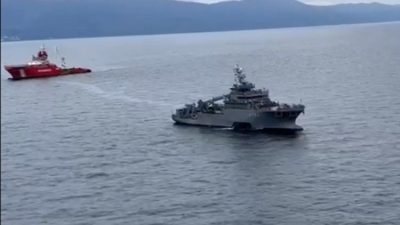 Marmara Denizi'nde, Bursa'nın Karacabey ilçesi açıklarında İmralı Adası'nın güneybatısında su