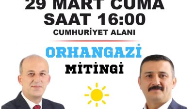 İyi Parti Orhangazi ilçe başkanlığı 31 Mart Yerel seçimleri için