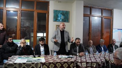 31 Mart yerel seçimleri öncesinde saha çalışmalarını sürdüren  Belediye