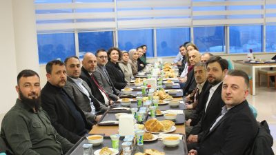Orhangazi Cumhur ittifakı Belediye Başkanı Bekir Aydın ile birlikte ,