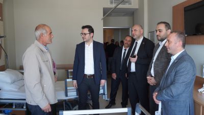 Orhangazi Belediye Başkanı Bekir Aydın ve AK Parti İlçe Başkanı