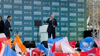 Cumhurbaşkanı Erdoğan'ın, 31 Mart yerel seçimleri kapsamında sıradaki durağı Bursa
