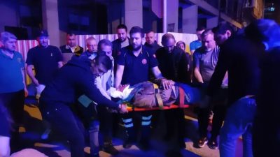 Bursa'nın Orhangazi ilçesinde havaların ısınmasıyla artış gösteren yaralanmalı motosiklet kazalarına