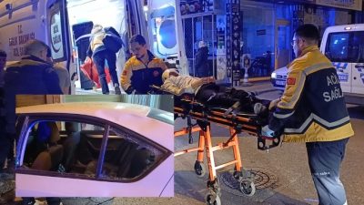 Bursa'nın Orhangazi ilçesinde meydana gelen trafik kazasında, ters şeritten süratlı
