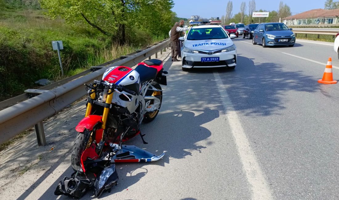 Yalova Orhangazi yolu üzerinde