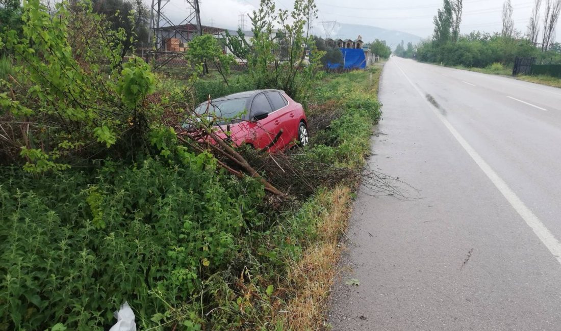 Bursa'nın Orhangazi ilçesinde meydana