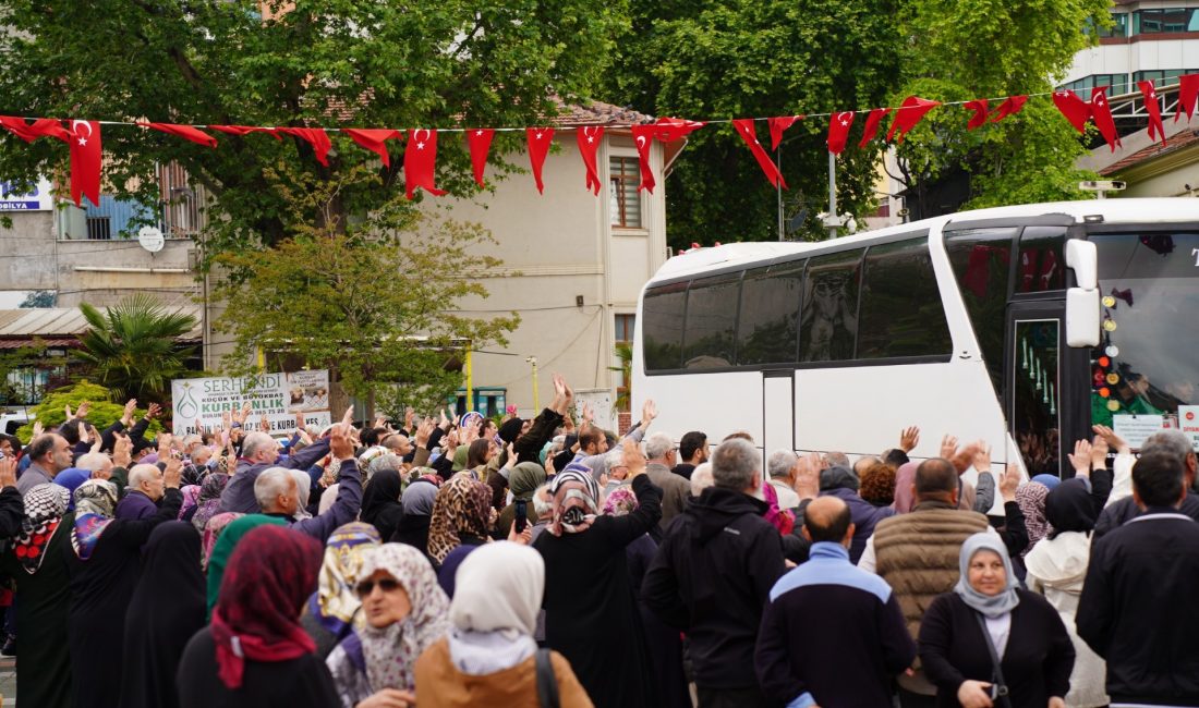 Bursa'nın Orhangazi ilçesinde hac