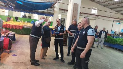 Orhangazi Belediyesi, Pazartesi günleri kurulan kapalı pazar yeri nedeniyle denetim