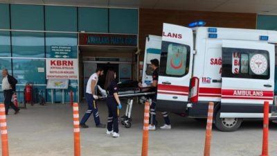 Bursa'da hayat kurtarmak için olaylara giderken hız yapan 112 acil