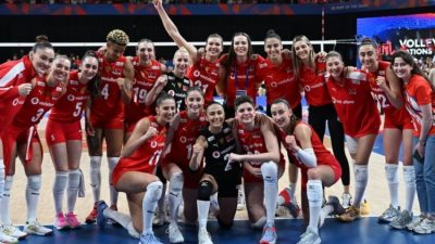 Milletler Ligi'nin 2. haftasında A Milli Kadın Voleybol Takımı, setlerde