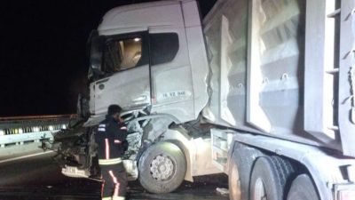 Gebze - Orhangazi - İzmir otobanında meydana gelen trafik kazasında,