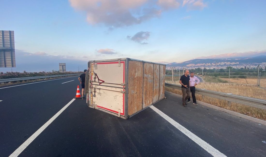 Gebze-Orhangazi-İzmir Otoyolu Orhangazi yakınlarında