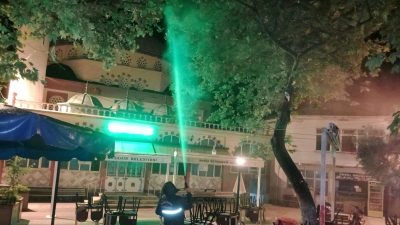 Orhangazi Belediyesi Temizlik İşleri Müdürlüğü ekipleri, şehirdeki park, bahçe ve