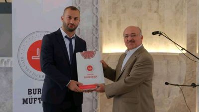 Bursa İl Müftülüğü tarafından din görevlileri arasında düzenlenen Ezanı Güzel