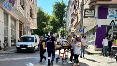 Bursa'nın Orhangazi ilçesinde meydana gelen trafik kazasında aniden yola fırlayan