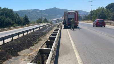 Bursa - Yalova yolu üzerinde meydana gelen olayda araçtan atılan
