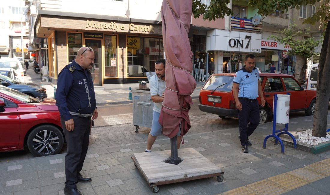 Orhangazi Belediyesi, yaya kaldırımlarının