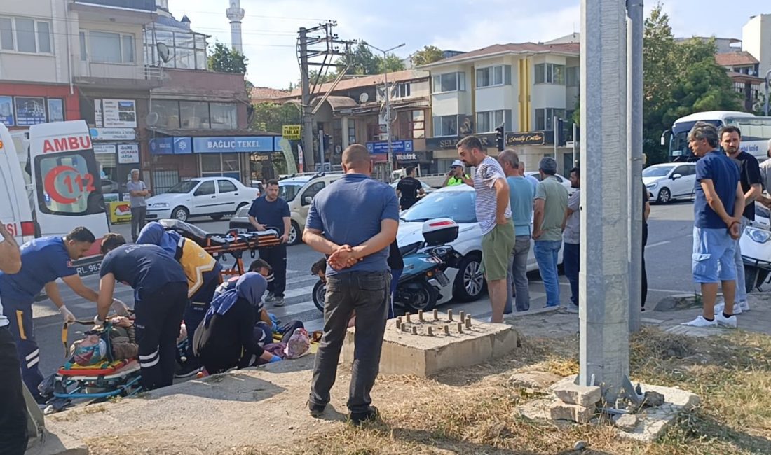 Bursa'nın Orhangazi ilçesinde meydana