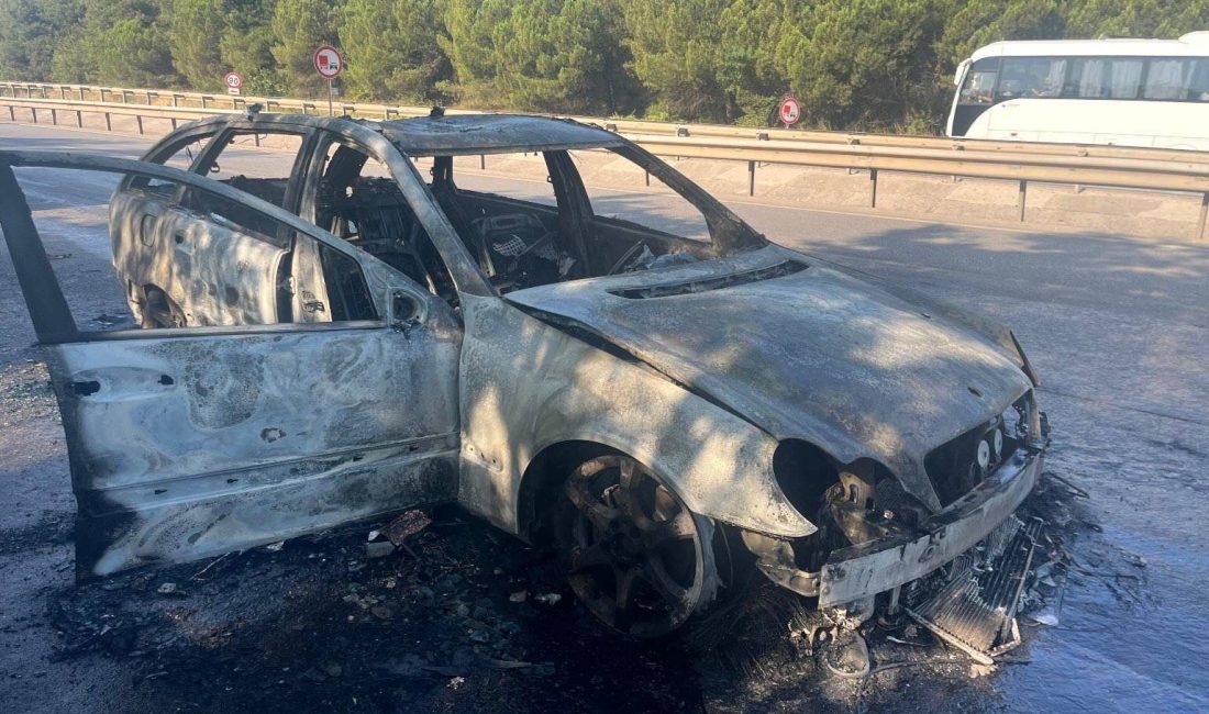 Bursa Yalova yolu üzerinde