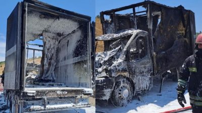 Gebze Orhangazi İzmir otoyolunda meydana gelen olayda önündeki tıra çarpan
