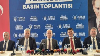 Bursa Büyükşehir Belediye Başkanı Mustafa Bozbey'in her ay düzenli olarak