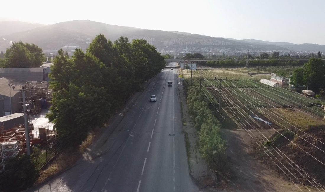 Orhangazi’de İznik gölü yolu