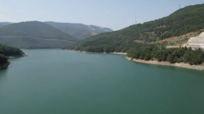 Bursa'nın içme suyu ihtiyacını sağlayan Doğancı Barajı'nda doluluk oranı %48