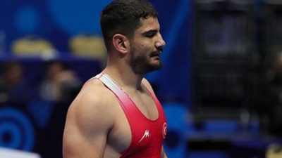 2024 Paris Olimpiyatları'nda milli güreşçi Taha Akgül, Macaristan'dan Daniel Ligeti'yi