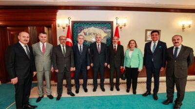 Bursa Valiliği'ne atanan Vali Erol Ayyıldız, görevine başladı.