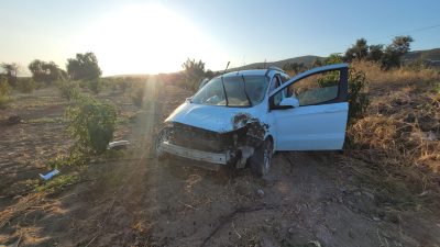 Bursa’da, Orhangazi İznik yolu üzerinde meydana gelen trafik kazasında sürücünün