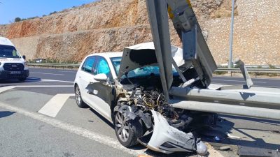 Bursa'da, Gebze Orhangazi İzmir otobanı karsak kavşağında meydana gelen trafik
