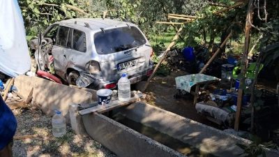 Bursa’da Orhangazi İznik yolu üzerinde meydana gelen trafik kazasında sürücünün