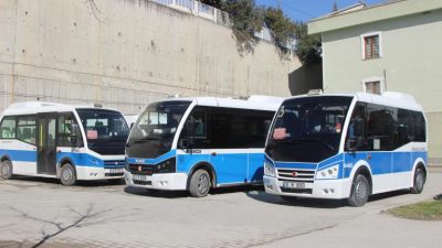 Bursa merkez ve ilçelerinde toplu taşıma araçlarına yapılan yüzde 30'luk