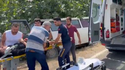 Orhangazi - İznik güney yolu Göllüce mahallesi yakınlarında sürücünün kontrolünden