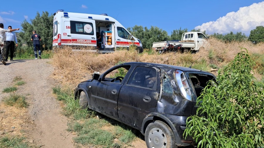 Bursa’nın İznik ilçesinde otomobiliyle