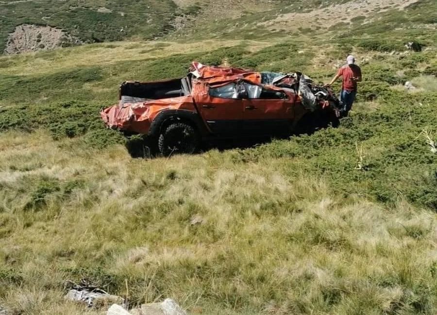 İnegöl ilçesinde, off-road aracıyla