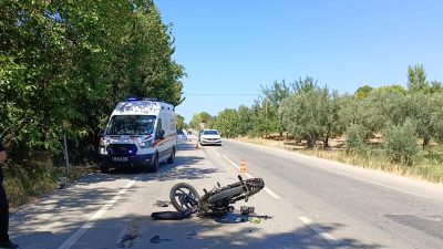 Bursa’da, Orhangazi İznik yolu üzerinde meydana gelen trafik kazasında, köy