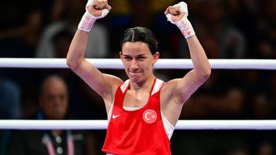 Paris 2024 Olimpiyat Oyunları'nda milli boksörümüz Hatice Akbaş, kadınlar 54
