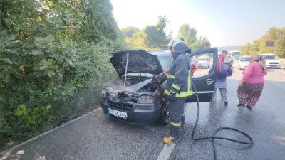 Yalova - Orhangazi yolu süpürgelik mevkiinde meydana gelen olayda seyir