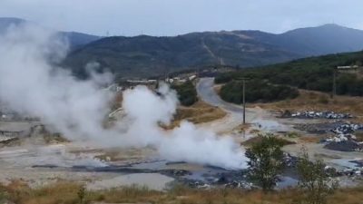 Bursa'nın Orhangazi ilçesinde çevreye dökülen sanayi atıklarının ardı arkası kesilmiyor,