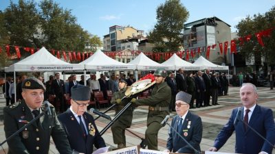 19 Eylül Gaziler Günü  Anma programı kapsamında Bursa'nın Orhangazi ilçesinde